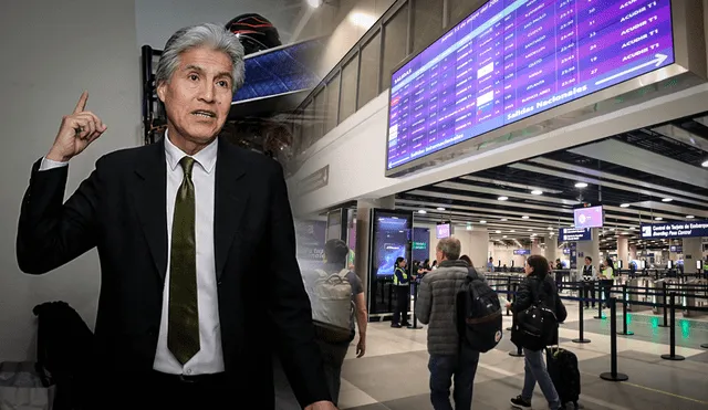 Nuevo Aeropuerto Jorge Chávez ha dejado de lado la lucha contra las drogas. Foto: composición LR/Hildebrandt en sus trece Nuevo Aeropuerto Jorge Chávez ha dejado de lado la lucha contra las drogas. Foto: composición LR/Hildebrandt en sus trece