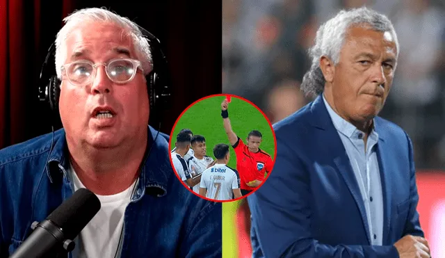 Diego Rebagliati señaló que la conducta de los jugadores condicionan las rojas en Alianza Lima. Foto: composición LR/captura de D&T Diego Rebagliati señaló que la conducta de los jugadores condicionan las rojas en Alianza Lima. Foto: composición LR/captura de D&T