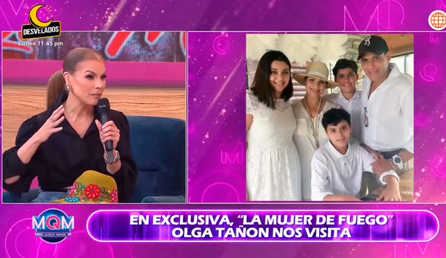 Olga Tañón ha llegado a Lima para ofrecer un gran concierto. Antes, la cantante realizó una gira de medios y fue homenajeada en 'Mande quien mande'. Foto: captura/América TV Olga Tañón ha llegado a Lima para ofrecer un gran concierto. Antes, la cantante realizó una gira de medios y fue homenajeada en 'Mande quien mande'. Foto: captura/América TV