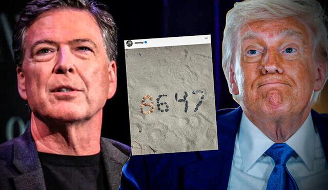 James Comey, exdirector del FBI, habría amenazado de muerte al presidente Donalld Trump. Foto: composición LR James Comey, exdirector del FBI, habría amenazado de muerte al presidente Donalld Trump. Foto: composición LR