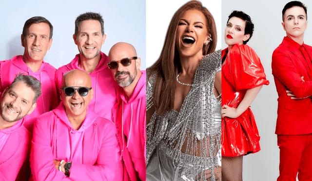 Magneto, Olga Tañón, Miranda y más artistas se presentarán en Lima este fin de semana. Fotos: difusión Magneto, Olga Tañón, Miranda y más artistas se presentarán en Lima este fin de semana. Fotos: difusión