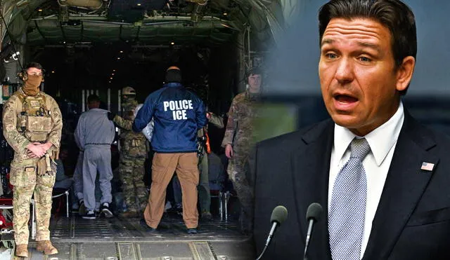 Ron DeSantis implementa un endurecido plan migratorio de detención y deportación que refuerza medidas contra inmigrantes considerados peligrosos. Ron DeSantis implementa un endurecido plan migratorio de detención y deportación que refuerza medidas contra inmigrantes considerados peligrosos.
