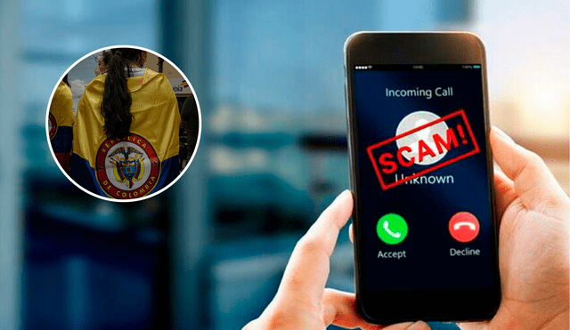 La inmigrante de Colombia fue estafada a través de TikTok y mensajes de texto.
