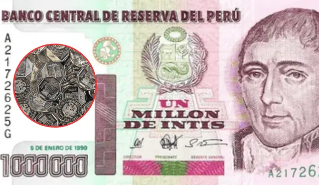 Los intis se crearon en 1985, durante la transición de gobierno entre Fernando Belaunde Terry y Alan García. Foto: Composición LR/ Andina/ Mercado Libre Los intis se crearon en 1985, durante la transición de gobierno entre Fernando Belaunde Terry y Alan García. Foto: Composición LR/ Andina/ Mercado Libre