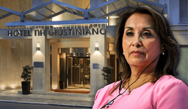 Dina Boluarte en videollamada con el ministro de Economía desde el hotel NH Collection. En la imagen se aprecia el membrete del hotel en el papel de apuntes. | Composición LR. Dina Boluarte en videollamada con el ministro de Economía desde el hotel NH Collection. En la imagen se aprecia el membrete del hotel en el papel de apuntes. | Composición LR.