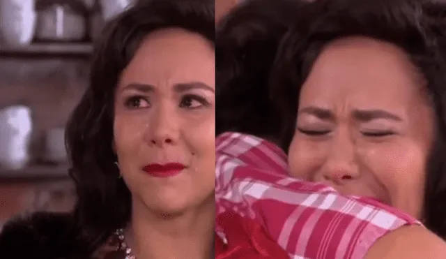 Teresita y Tito se despiden entre lágrimas en 'AFHS' y fans quedan conmovidos. Foto: captura América TV Teresita y Tito se despiden entre lágrimas en 'AFHS' y fans quedan conmovidos. Foto: captura América TV