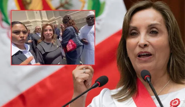 Dina Boluarte ya lleva más de 200 días sin responder a los medios nacionales | Composición: LR. Dina Boluarte ya lleva más de 200 días sin responder a los medios nacionales | Composición: LR.