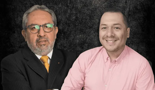 La República reveló anteriormente la existencia de los audios donde se escucharía a Fernández Jerí y Christian Salas. Foto: composición LR La República reveló anteriormente la existencia de los audios donde se escucharía a Fernández Jerí y Christian Salas. Foto: composición LR