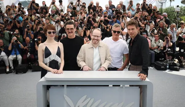 Emma Stone, Pedro Pascal y Joaquin Phoenix forman parte de 'Eddington'. Emma Stone, Pedro Pascal y Joaquin Phoenix forman parte de 'Eddington'.