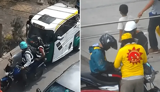 Extorsionadores interceptaban a sus víctimas en plena vía pública en Huacho. Foto: composición LR / captura Panamericana Extorsionadores interceptaban a sus víctimas en plena vía pública en Huacho. Foto: composición LR / captura Panamericana