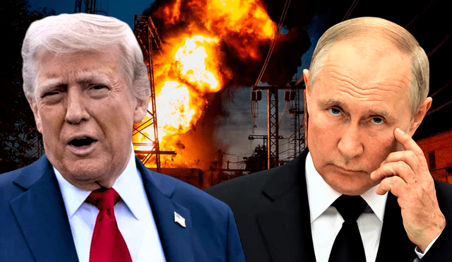 Trump y Putin conversan por teléfono para negociar el fin de la guerra entre Rusia y Ucrania. Foto: composición LR Trump y Putin conversan por teléfono para negociar el fin de la guerra entre Rusia y Ucrania. Foto: composición LR