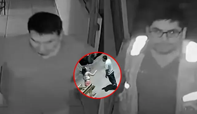 Las cámaras de seguridad captaron a los implicados en el incidente que aún sigue en investigación. Foto: Composición LR/Latina Las cámaras de seguridad captaron a los implicados en el incidente que aún sigue en investigación. Foto: Composición LR/Latina