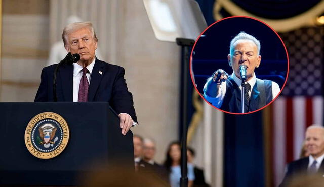 Trump arremete contra Bruce Springsteen. Trump arremete contra Bruce Springsteen.
