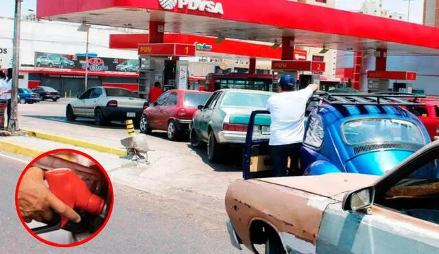 La gasolina subsidiada en Venezuela se distribuye tomando en cuenta el número terminal de placa de los vehículos. Foto: composiciónLR/Naguara/Notitarde La gasolina subsidiada en Venezuela se distribuye tomando en cuenta el número terminal de placa de los vehículos. Foto: composiciónLR/Naguara/Notitarde