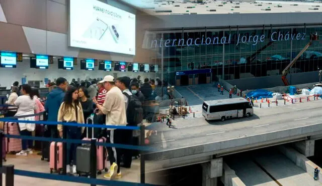 A pesar de la expectativa por la inauguración del aeropuerto Jorge Chávez, el peruano que regresó de África se sintió completamente perdido al no contar con asistencia ni señales claras que lo orientaran. Foto: composición LR/ Andina / LAP A pesar de la expectativa por la inauguración del aeropuerto Jorge Chávez, el peruano que regresó de África se sintió completamente perdido al no contar con asistencia ni señales claras que lo orientaran. Foto: composición LR/ Andina / LAP