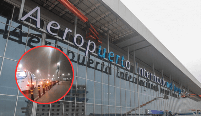 Hombre se pierde al llegar al nuevo aeropuerto Jorge Chávez. Foto: composición LR / difusión Hombre se pierde al llegar al nuevo aeropuerto Jorge Chávez. Foto: composición LR / difusión