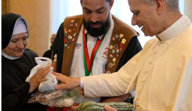 Papa León XIV recibió regalos provenientes de Lambayeque, lugar donde residió varios años | Foto: L'Osservatore Romano Papa León XIV recibió regalos provenientes de Lambayeque, lugar donde residió varios años | Foto: L'Osservatore Romano
