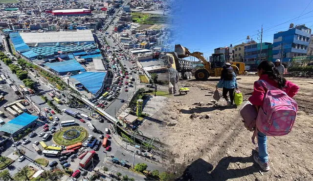 Inician renovación en av. Andrés Avelino Cáceres de Arequipa. Foto: composición LR Inician renovación en av. Andrés Avelino Cáceres de Arequipa. Foto: composición LR