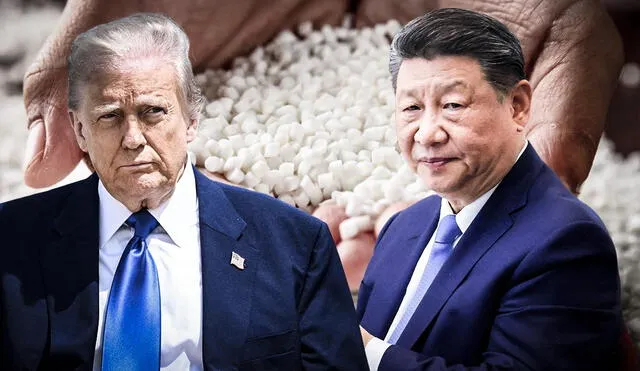Esta medida, resultado de una investigación por prácticas de dumping, afecta severamente a EE. UU. y se enmarca en las tensiones comerciales entre Trump y Xi Jinping. Foto: composición LR/AFP