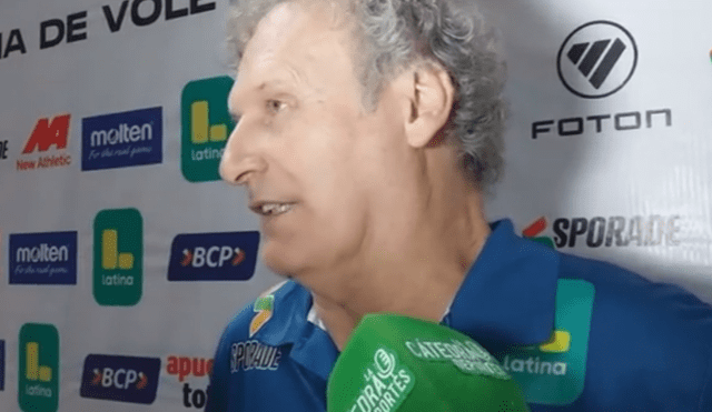 El entrenador de Regatas confía en su equipo para poder ganar la final de vóley de la Liga Peruana. Foto: captura de pantalla El entrenador de Regatas confía en su equipo para poder ganar la final de vóley de la Liga Peruana. Foto: captura de pantalla