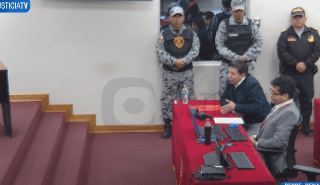 Pedro Castillo es investigado por el presunto delito de rebelión. Foto: Captura