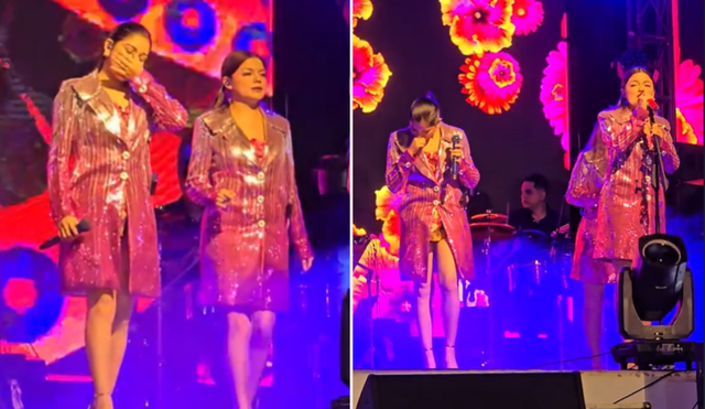 Cielo Fernández y sus compañeras se presentaron en Juliaca. Foto: composición LR/Tiktok