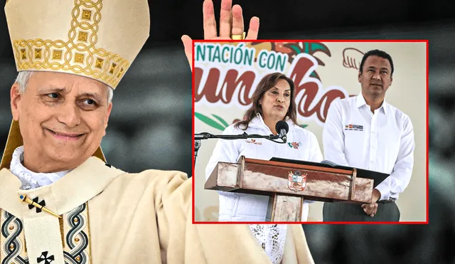 Dina Boluarte intenta aprovechar visita al Papa para mejorar su popularidad. Foto: Presidencia Dina Boluarte intenta aprovechar visita al Papa para mejorar su popularidad. Foto: Presidencia