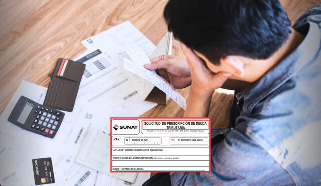Estos son los 4 documentos que necesitas para prescribir una deuda en Perú en 2025 y cuánto tiempo debe pasar. Foto: composición LR/Shutterstock/Sunat. Estos son los 4 documentos que necesitas para prescribir una deuda en Perú en 2025 y cuánto tiempo debe pasar. Foto: composición LR/Shutterstock/Sunat.
