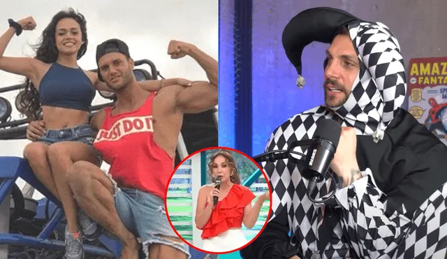 Janet Barboza revela que Mayra Goñi le habría sido infiel a Fabio Agostini con Nicola Porcella. Foto: Composición LR/Difusión/Captura Youtube/Captura América TV Janet Barboza revela que Mayra Goñi le habría sido infiel a Fabio Agostini con Nicola Porcella. Foto: Composición LR/Difusión/Captura Youtube/Captura América TV