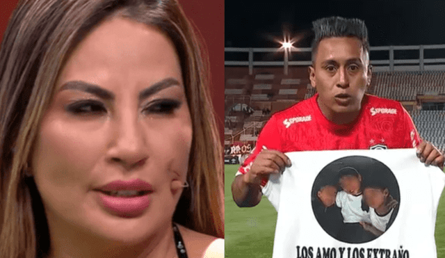 Pamela López se enfada con Christian Cueva por polémico mensaje a sus hijos en un polo: "Me parece ridículo". Foto: Composición LR/Difusión Pamela López se enfada con Christian Cueva por polémico mensaje a sus hijos en un polo: "Me parece ridículo". Foto: Composición LR/Difusión