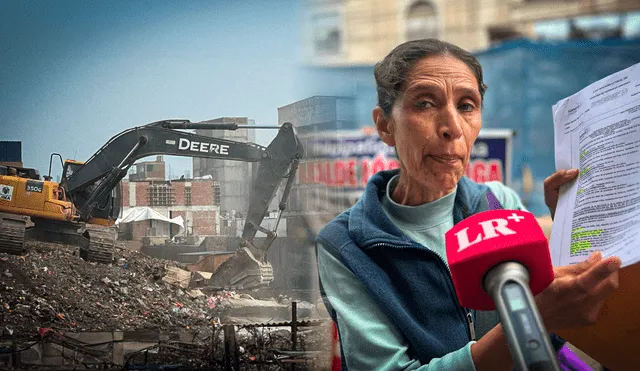 Municipalidad de Lima demuele predio con mercadería dentro. Foto: La República Municipalidad de Lima demuele predio con mercadería dentro. Foto: La República