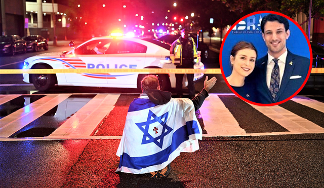 La pareja víctima del ataque eran miembros de la embajada de Israel en Estados Unidos. Foto: Composición LR/EFE. La pareja víctima del ataque eran miembros de la embajada de Israel en Estados Unidos. Foto: Composición LR/EFE.