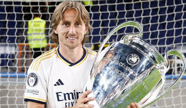 Luka Modric ganó 6 Champions League como jugador del club merengue. Foto: Real Madrid Luka Modric ganó 6 Champions League como jugador del club merengue. Foto: Real Madrid