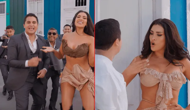 Michelle Soifer regresa a la cumbia con su nuevo sencillo 'Ojo por ojo', en colaboración con los Hermanos Yaipén. Fotos: captura/Youtube Michelle Soifer regresa a la cumbia con su nuevo sencillo 'Ojo por ojo', en colaboración con los Hermanos Yaipén. Fotos: captura/Youtube