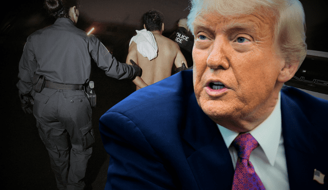 Kristi Noem y Donald Trump refuerzan aplicación de ley que acelera deportaciones.