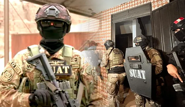 SUAT, la unidad de élite de la PNP especializada en operaciones especiales y rescate de rehenes. SUAT, la unidad de élite de la PNP especializada en operaciones especiales y rescate de rehenes.