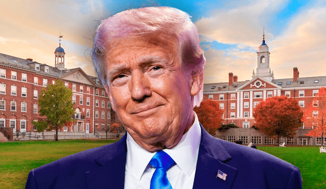 Gobierno de Trump cancela el programa de visas para estudiantes extranjeros en Harvard. Gobierno de Trump cancela el programa de visas para estudiantes extranjeros en Harvard.