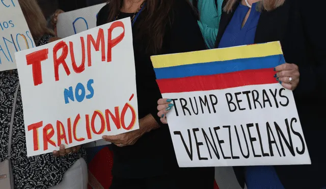 Venezolanos en Estados Unidos se sienten traicionados tras fallo que amenaza el TPS Venezolanos en Estados Unidos se sienten traicionados tras fallo que amenaza el TPS
