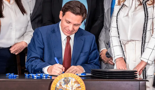 Ron DeSantis firmó 8 nuevas leyes en Florida. Ron DeSantis firmó 8 nuevas leyes en Florida.