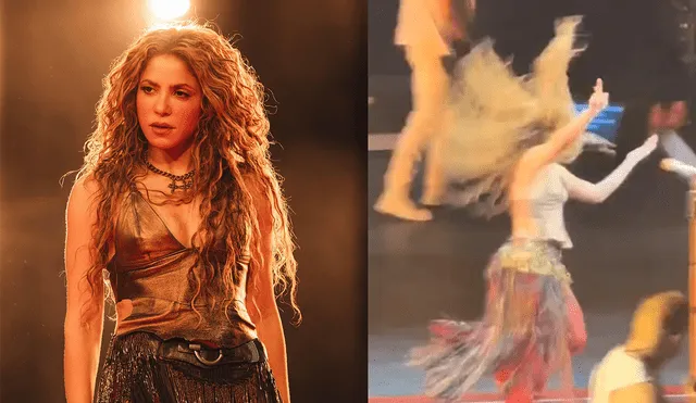Impactante caída de Shakira en concierto de Montreal: así reaccionó la estrella en vivo. Foto: Composición LR/Instagram/Difusión Impactante caída de Shakira en concierto de Montreal: así reaccionó la estrella en vivo. Foto: Composición LR/Instagram/Difusión