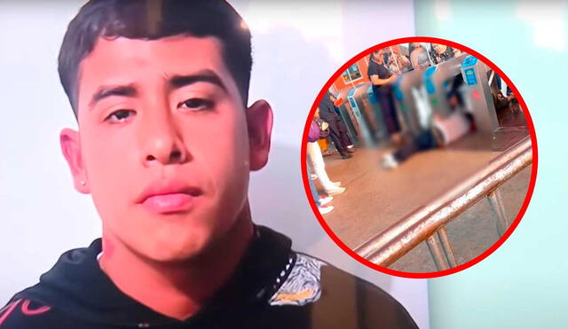 Asesinato en estación La Cultura en Línea 1 del Metro de Lima se reportó en enero de 2025. Foto: composición LR/LatinaTV/difusión Asesinato en estación La Cultura en Línea 1 del Metro de Lima se reportó en enero de 2025. Foto: composición LR/LatinaTV/difusión