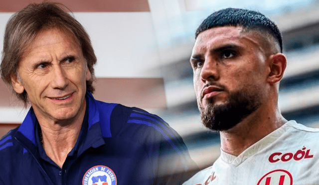 Ricardo Gareca convocó por primera vez a la selección chilena a Rodrigo Ureña. Foto: composición LR/AFP/Universitario Ricardo Gareca convocó por primera vez a la selección chilena a Rodrigo Ureña. Foto: composición LR/AFP/Universitario