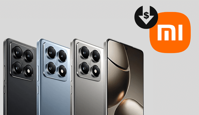 El Xiaomi 14T Pro baja sus precios. Foto: Composición LR/ Xiaomi El Xiaomi 14T Pro baja sus precios. Foto: Composición LR/ Xiaomi