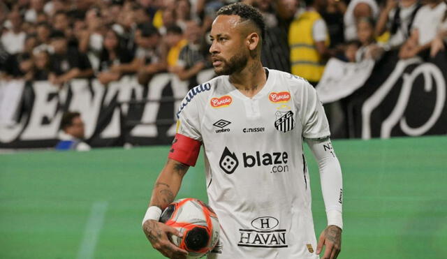 Neymar solo lleva 3 goles en su regreso al club con el que ganó sus primeros títulos. Foto: Santos FC Neymar solo lleva 3 goles en su regreso al club con el que ganó sus primeros títulos. Foto: Santos FC