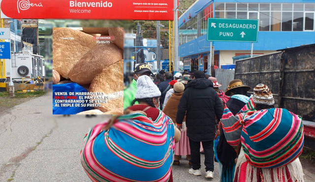 Medio boliviano expone que se vende marraquetas en la frontera con Perú usando harina subvencionada por ese gobierno.