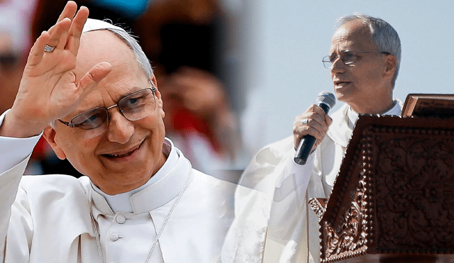 Papa León XIX recordó ante la Curia Romana su paso por el Perú. Foto: composición LR
