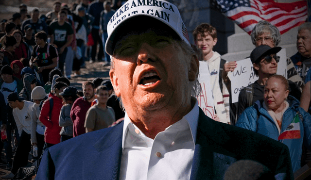 Las nuevas redadas migratorias de Donald Trump estarían dirigidas a trabajadores indocumentados. Foto: composición LR Las nuevas redadas migratorias de Donald Trump estarían dirigidas a trabajadores indocumentados. Foto: composición LR