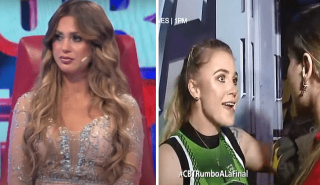 Ducelia Echevarría confiesa que fue agredida por Korina Rivadeneira: "Yo la provoqué demasiado". Foto: Composición LR/captura Panamericana TV/Difusión Ducelia Echevarría confiesa que fue agredida por Korina Rivadeneira: "Yo la provoqué demasiado". Foto: Composición LR/captura Panamericana TV/Difusión