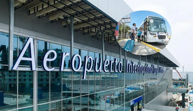 Nuevo Aeropuerto Jorge Chávez tendrá el moderno bus AeroDirecto para entrar y salir del terminal. Foto: Composición LR/Andina. Nuevo Aeropuerto Jorge Chávez tendrá el moderno bus AeroDirecto para entrar y salir del terminal. Foto: Composición LR/Andina.