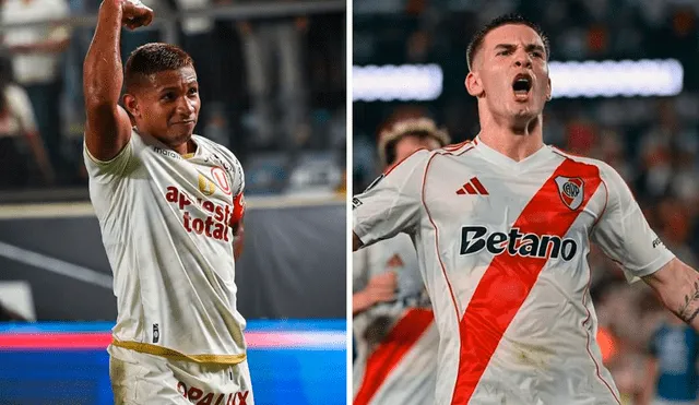 Universitario y River Plate jugarán desde las 7.30 p. m. Foto: composición LR/Instagram